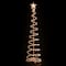3ft., 4ft., & 6ft. Pre-Lit Spiral Artificial Christmas Tree Set, Clear Lights